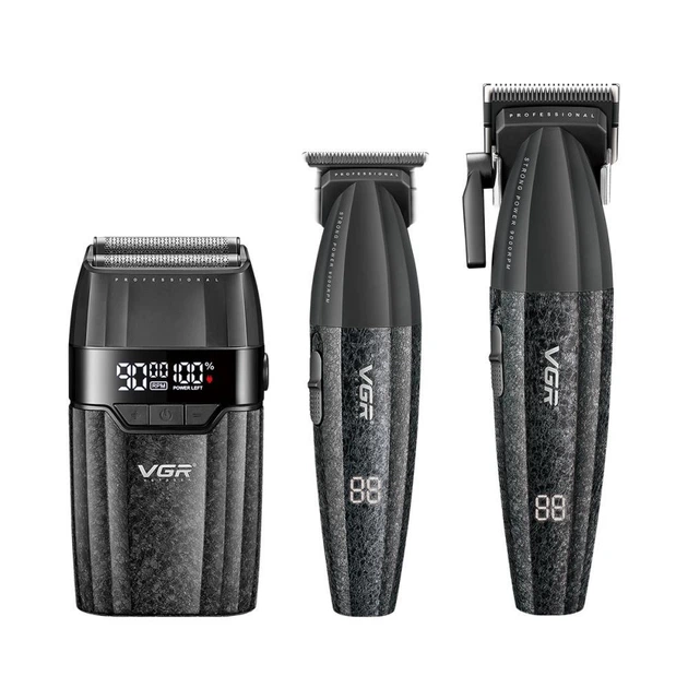 Комплект для догляду за волоссям VGR машинка для стрижки/триммер та електробритва (V-640 S3) Комплект для догляду за волоссям VGR машинка для стрижки/триммер та електробритва (V-640 S3)