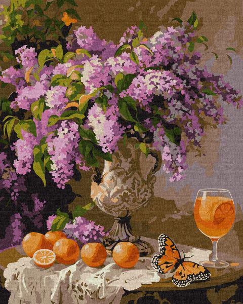 Картина по номерам Ideyka Сиреневый аромат 40x50 см (Id-KHO5710)