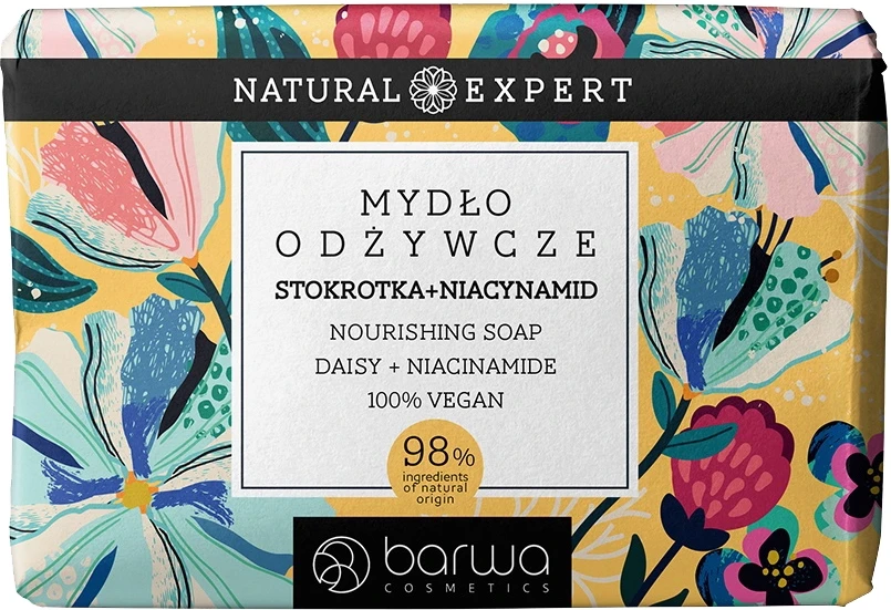 Натуральне живильне мило Barwa Маргаритка і Ніацинамід Natural Expert Daisy і Niacinamide (2203243626)