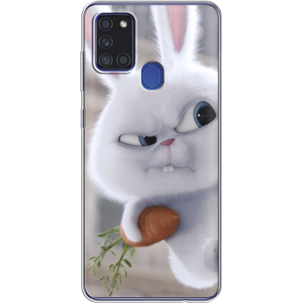 Чохол Boxface Samsung A217 Galaxy A21s Rabbit Snowball Прозорий силікон (40006-up1116-40006)