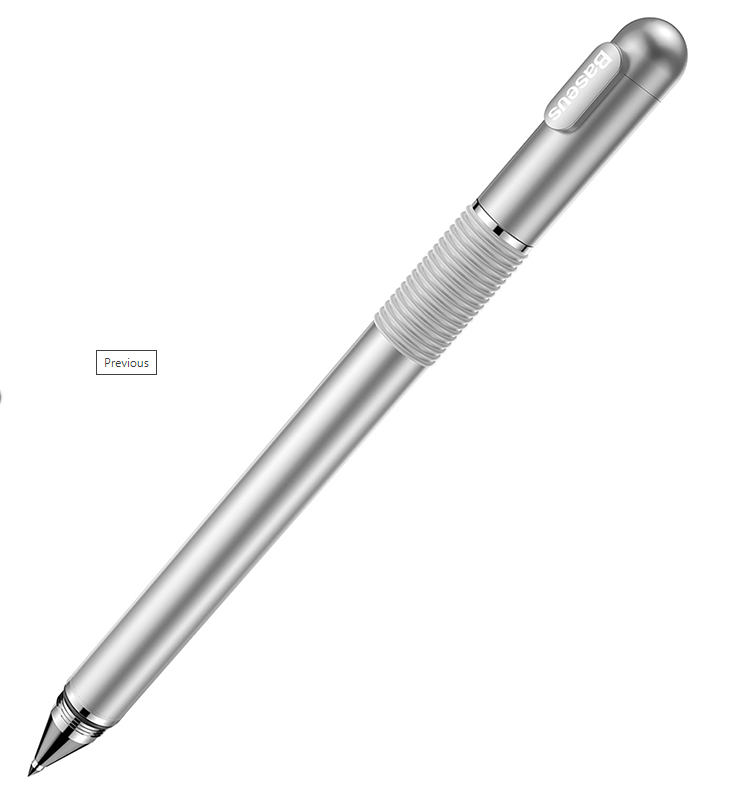 Стилус BASEUS Golden Cudgel Capacitive ACPCL-01 Silver (533332) - фото 2 Стилус BASEUS Golden Cudgel Capacitive ACPCL-01 Silver (533332) - фото 2