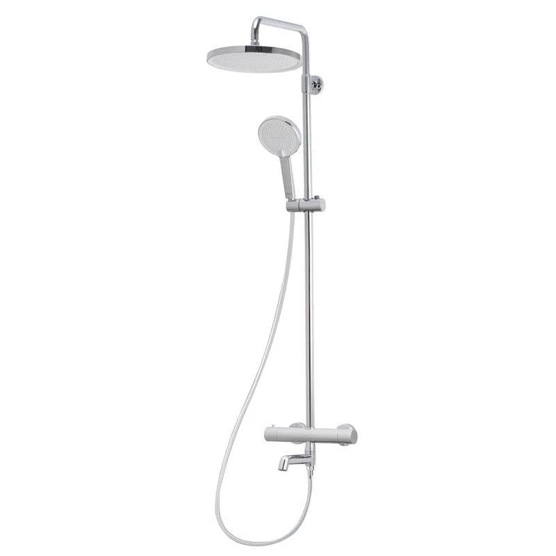 Душевая колонна KOER KB-57029-01 с термостатическим смесителем Хром (KR5482)