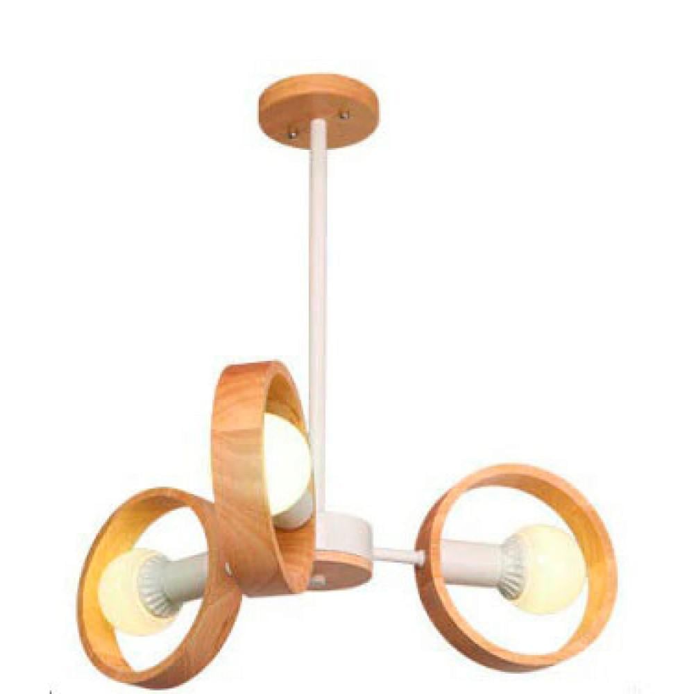 Люстра Wood Ring 3 White (PL-0002228 M/WHITE)