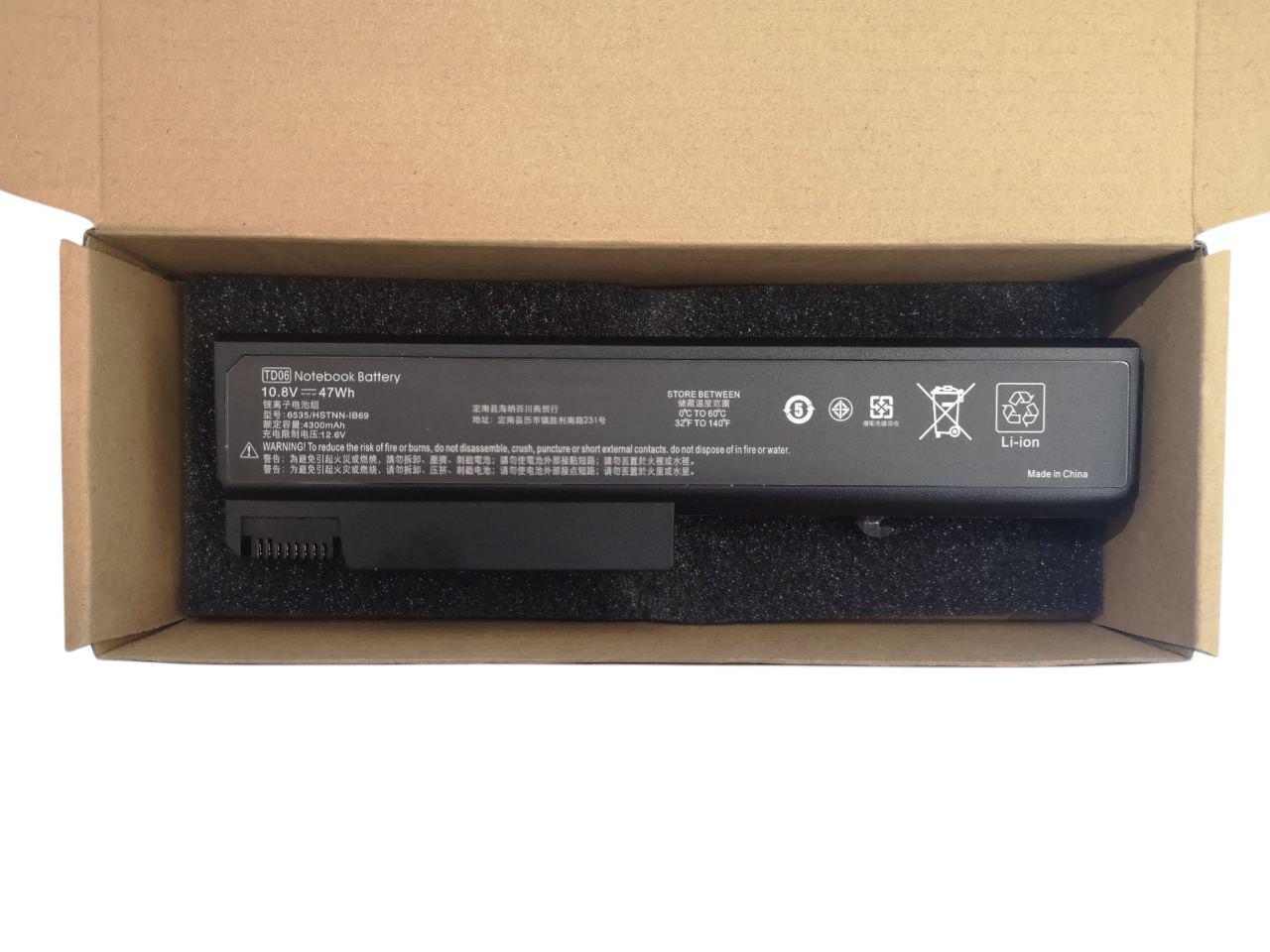 Аккумулятор для HP EliteBook 6930/6930p/8440p/ProBook 6550b/6555b/Compaq 6530b/6730b/TD06XL 4300 mAh 47Wh (000012177)