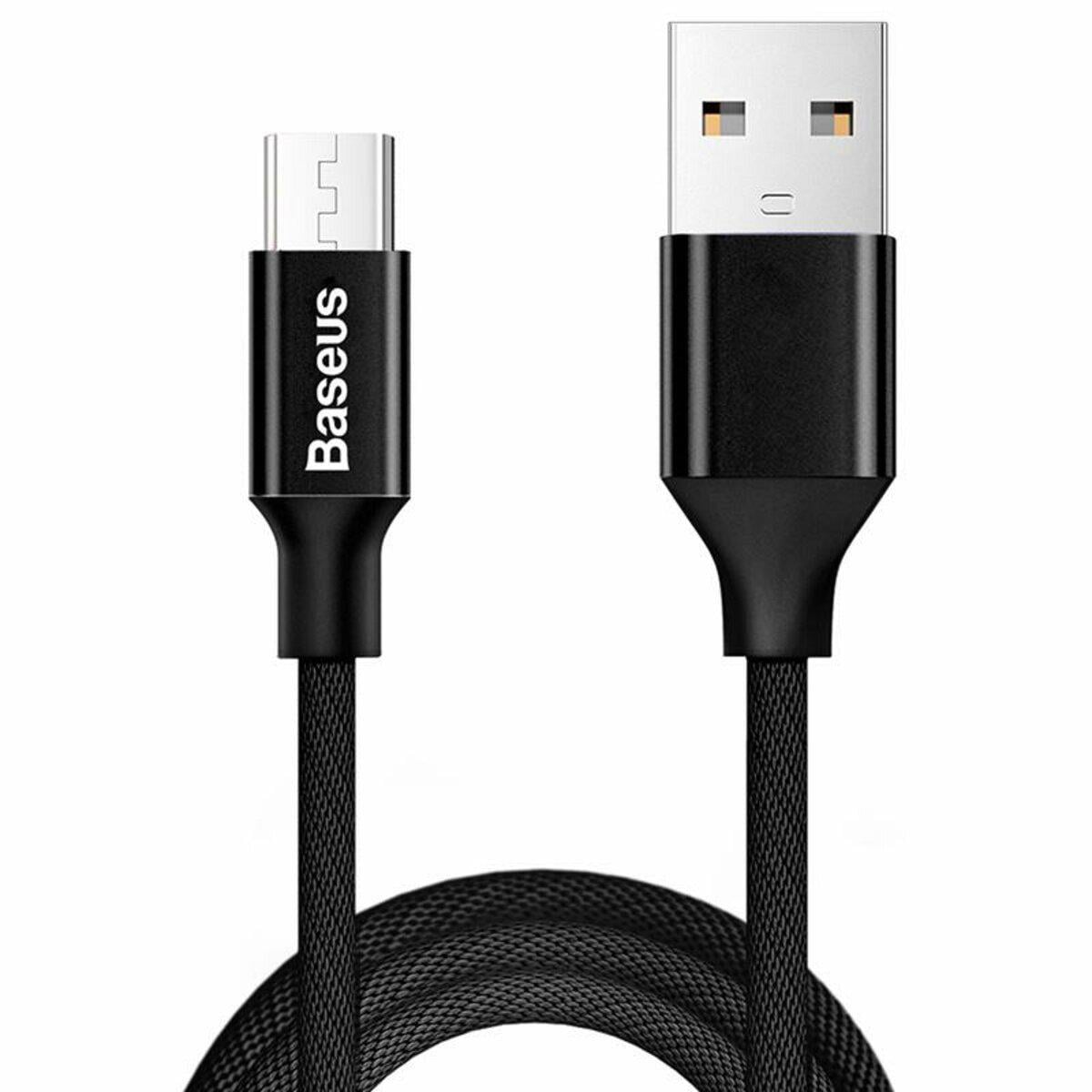 Кабель Baseus Yiven Cable Micro USB 1 м Black - фото 3