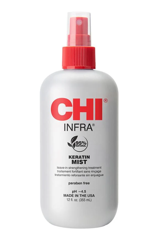 Кондиционер укрепляющий для волос несмываемый CHI Keratin Mist Infra 355 мл (32825) Кондиционер укрепляющий для волос несмываемый CHI Keratin Mist Infra 355 мл (32825)