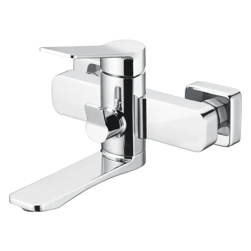 Змішувач для ванни Mixxus Wilson 009 Euro MI7130 цинковий сплав Хром (MI7130)