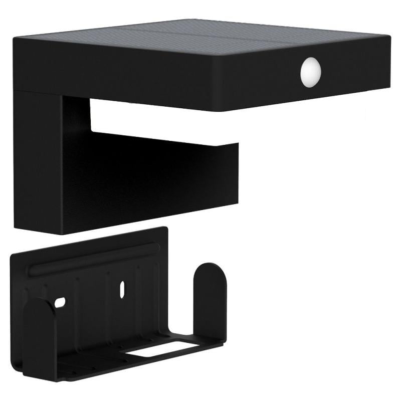 Настенный светильник Zuma Line WT33811 на солнечной батарее с датчиком движения и освещенности LED/4,5W/2000 mAh IP44 Черный (27138004)