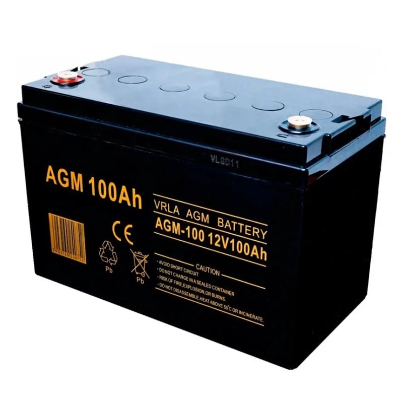 Батарея акумуляторна Volt Polska AGM 12V 100 Ah VRLA для ДБЖ (tf1389) - фото 1