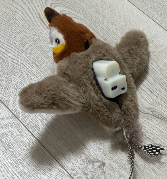 Іграшка інтерактивна для кішок пташка-літаюча USB (2785299717) - фото 6 Іграшка інтерактивна для кішок пташка-літаюча USB (2785299717) - фото 6