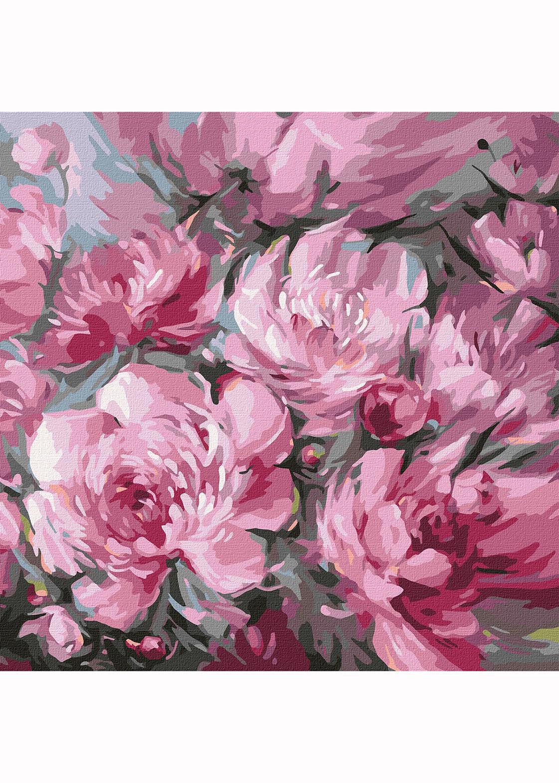 Картина за номерами Ідейка Пишний букет 40х40 (KHO3253)