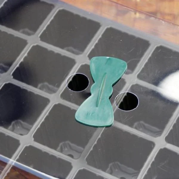 Теплица мини с крышкой C00636-1 на 12 ячеек 4 шт. - фото 4