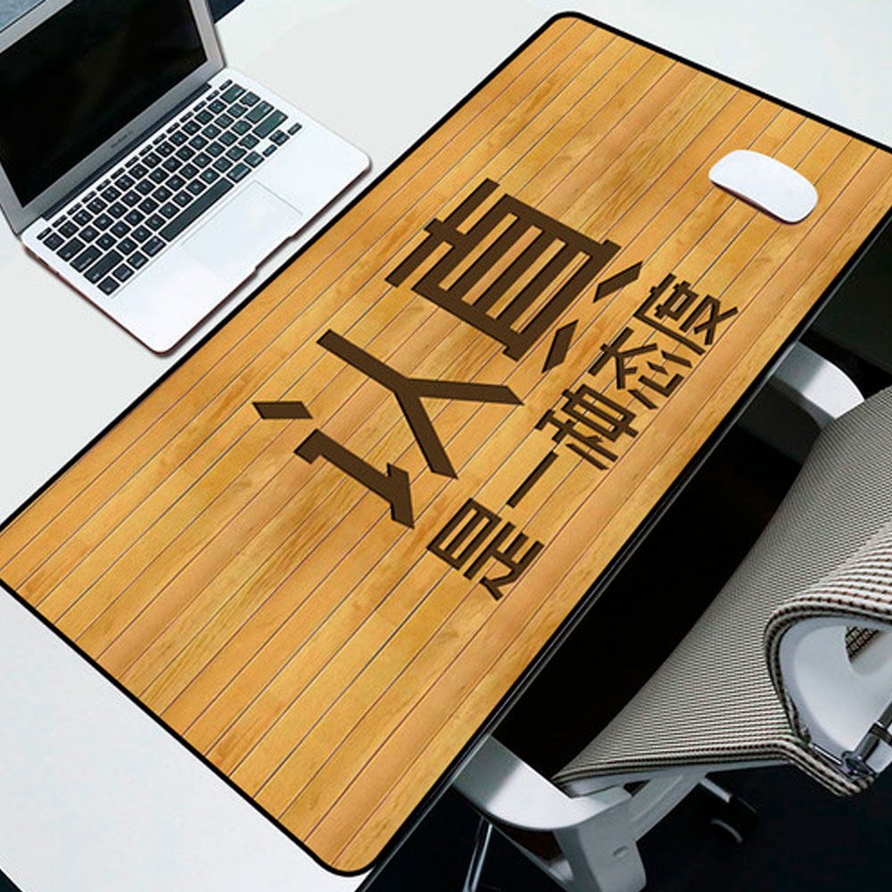 Коврик тканевый Китайские иероглифы с прошивкой 2х300x800 мм (YUT_V7665)