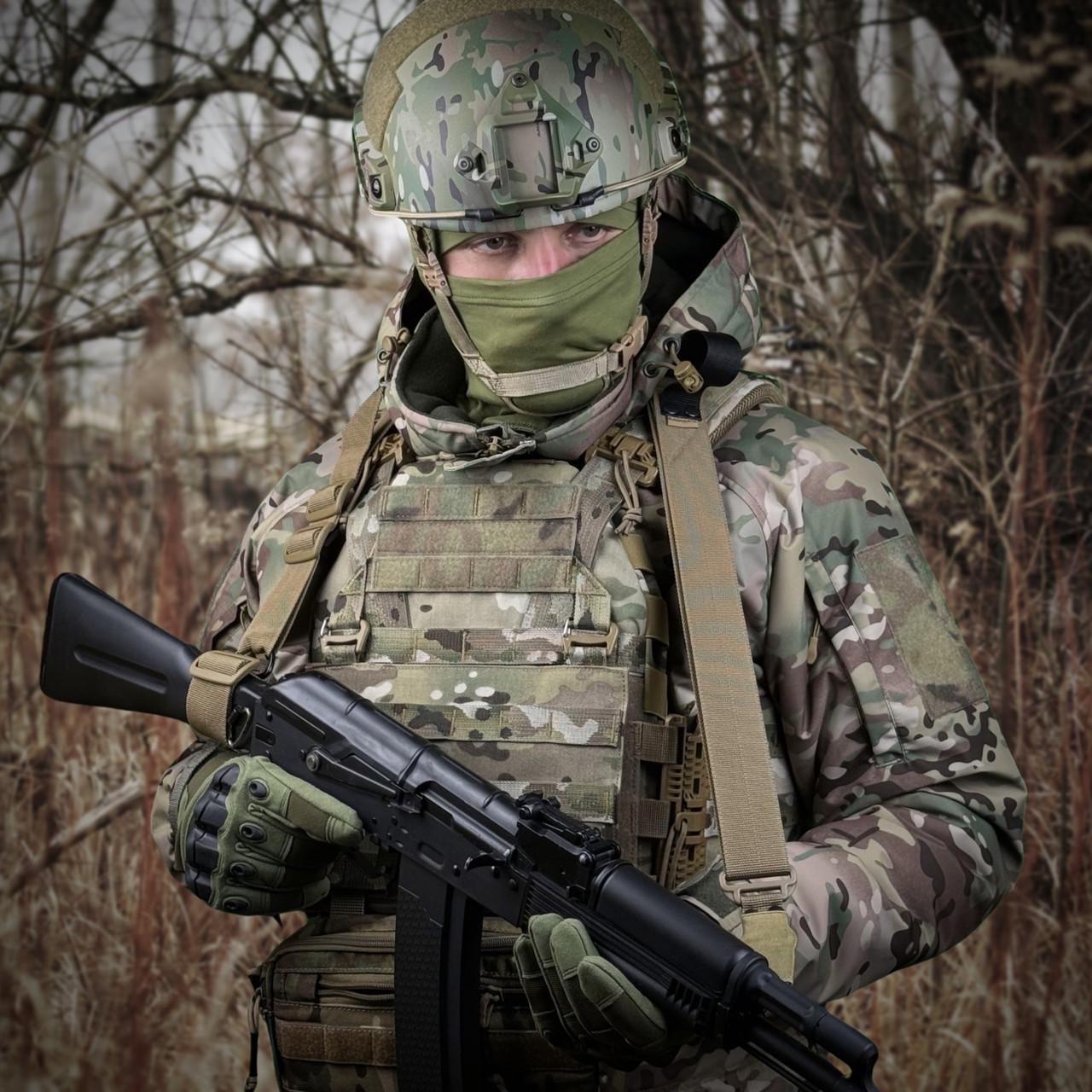 Ремень оружейный одно/двухточечный Ragnarok TYR Carbine с дополнительным креплением Койот - фото 5