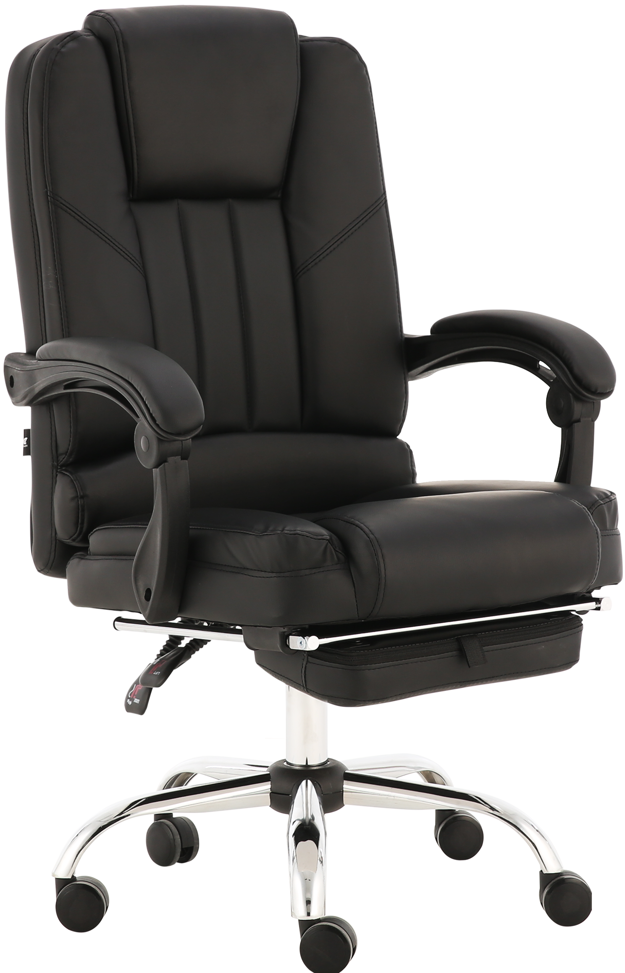 Кресло офисное GT Racer X-2976 Footrest Black