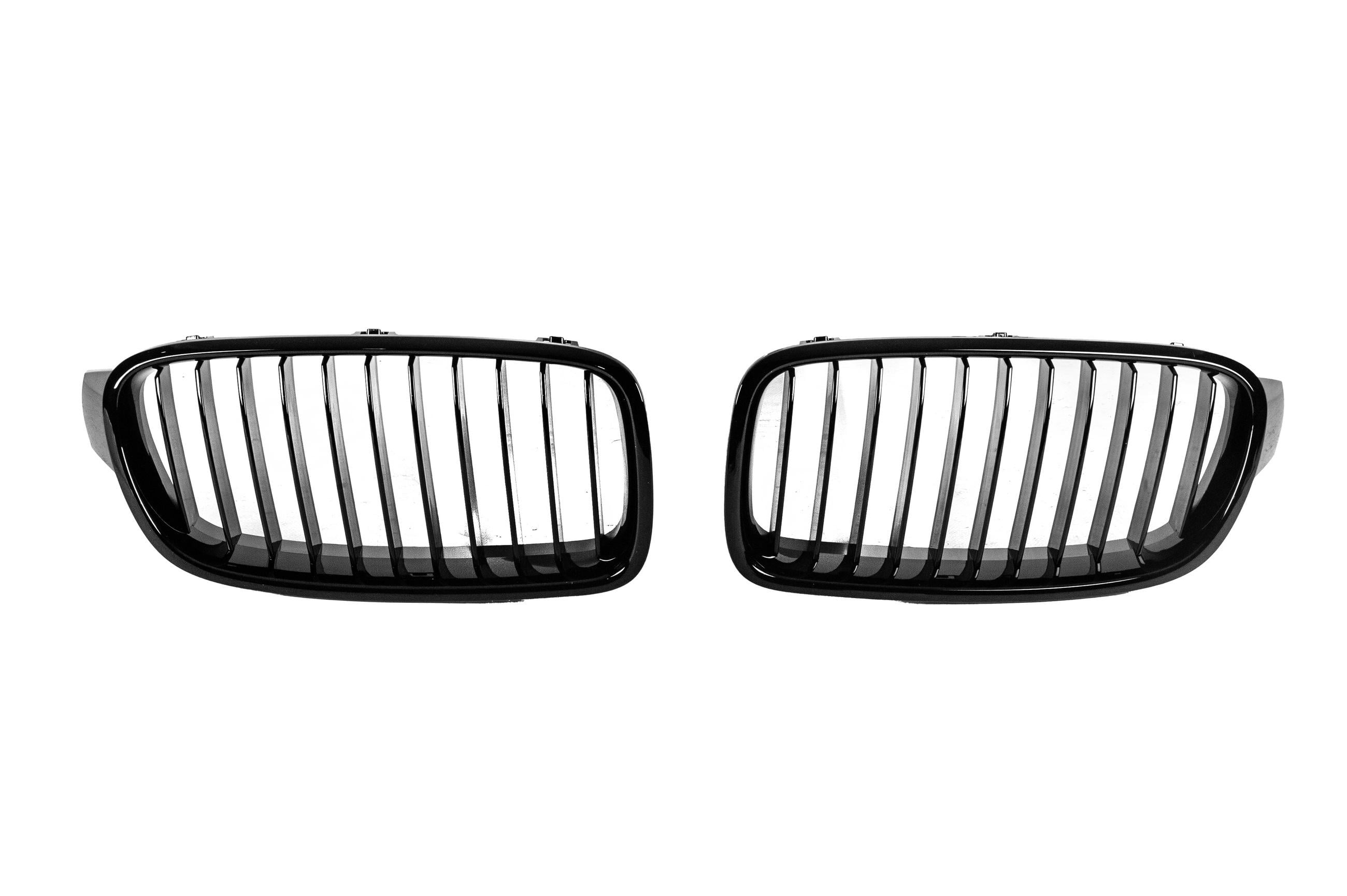 Ноздри 1Bar GBT для BMW 3 серия F30/F31 2012-2019 гг. abs-пластик 11 полосок Черный (182242)