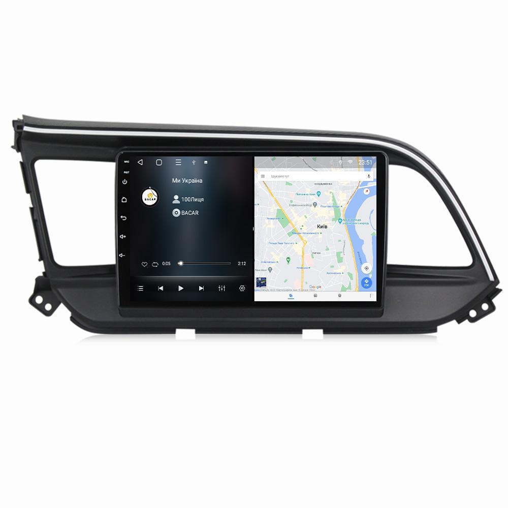 Магнітола штатна BACAR для Hyundai Elantra 2015-2019 6/128Gb Individual (11061647) - фото 2 Магнітола штатна BACAR для Hyundai Elantra 2015-2019 6/128Gb Individual (11061647) - фото 2