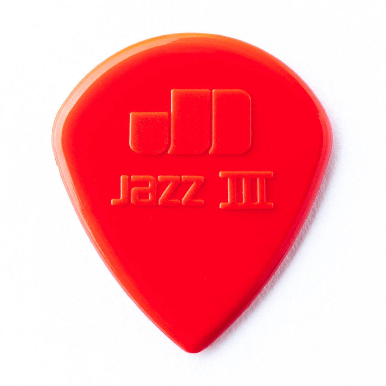 Медіатор Dunlop 47P3N Nylon Jazz III 1,38 мм 6 шт. (125393)