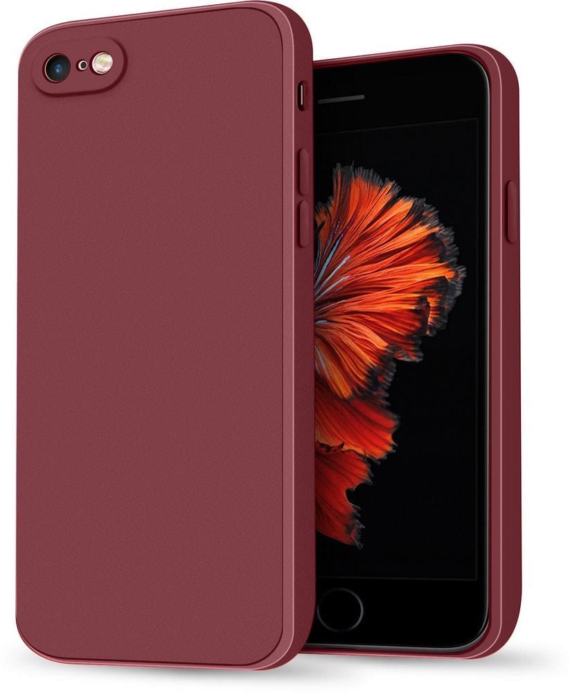 Силиконовый чехол HardCorner iPhone 6 6S (с микрофиброй) Wine (35394-42)