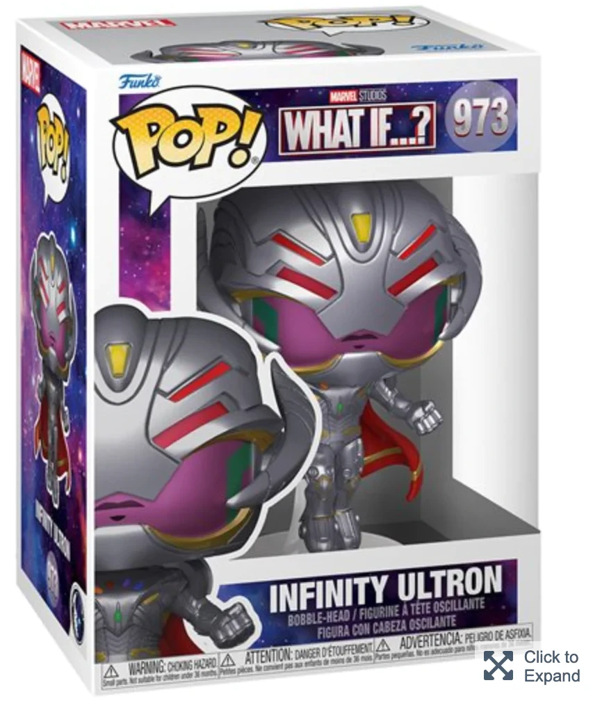 Фігурка Funko Pop What If infinity ultron Альтрон (FP WI IU973) - фото 2