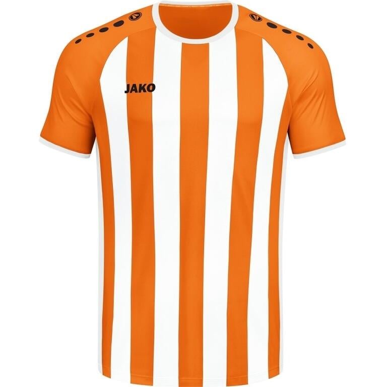 Футболка джерси Jako INTER S/S 4215-352 XL Оранжево-белый (46095-53)