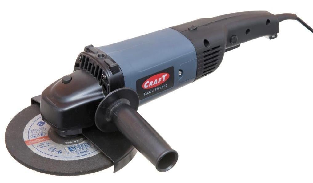Болгарка (шлифмашина угловая) Craft CAG 180/1900