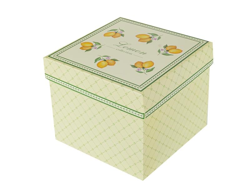 Набір чайних чашок Lefard Амальфі Лимон порцелянових з блюдцем на 2 персони 220 мл (922-089) - фото 2