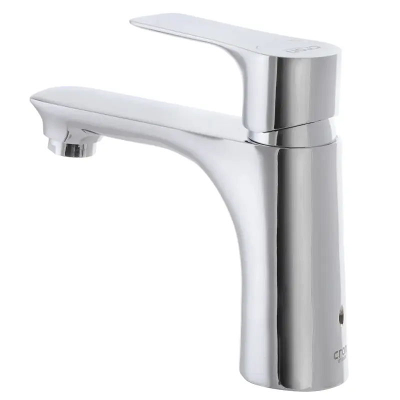 Змішувач сталевий для умивальника Cron Smart 001 (CR0165) - фото 2 Змішувач сталевий для умивальника Cron Smart 001 (CR0165) - фото 2