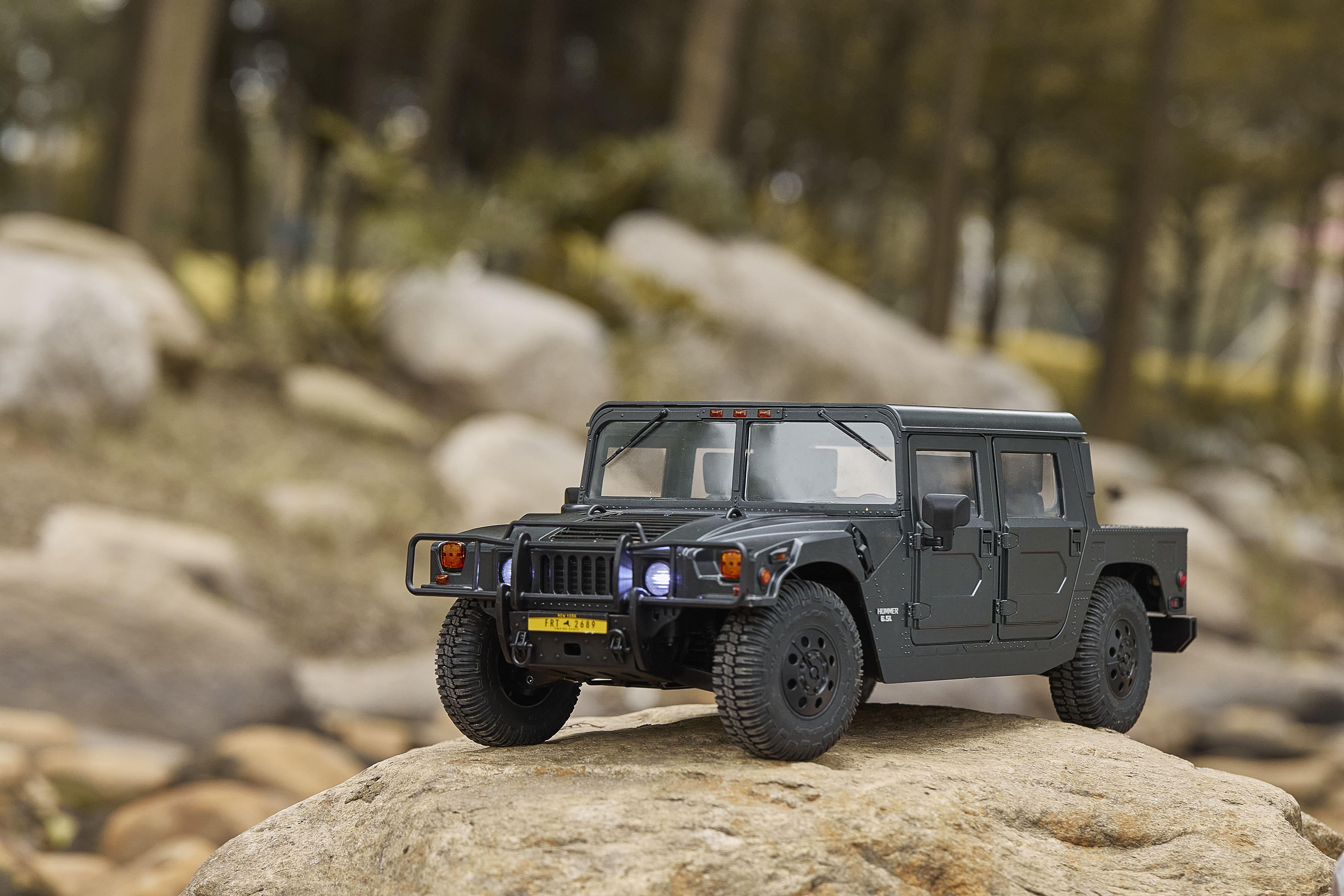 Машинка на радиоуправлении FMS 1:12 HUMMER RS Black - фото 47 Машинка на радиоуправлении FMS 1:12 HUMMER RS Black - фото 47