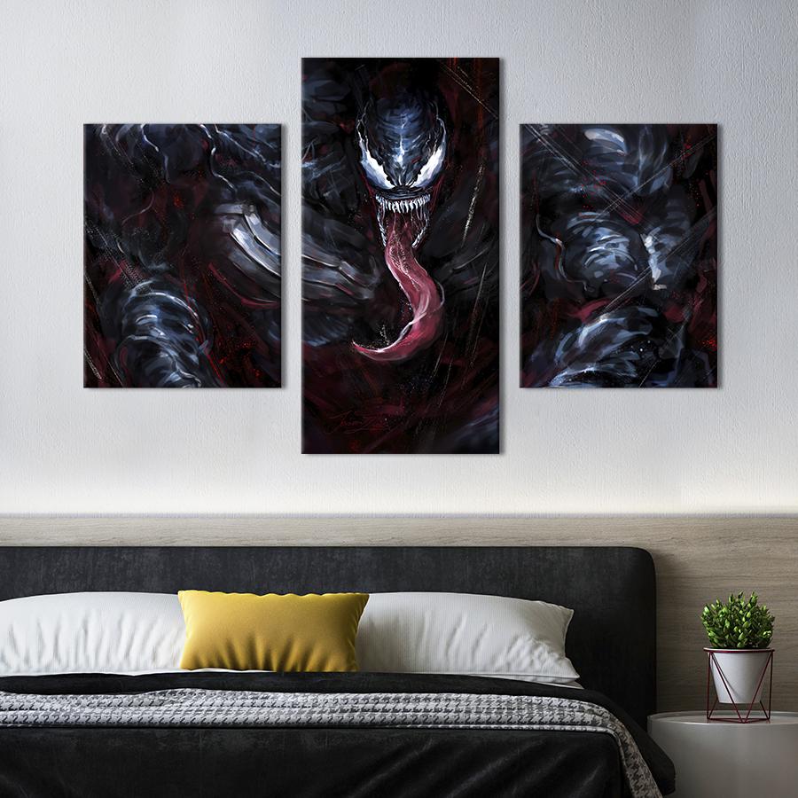 Картина для интерьера Веном из планеты Клинтар 96x60 см (758-32)