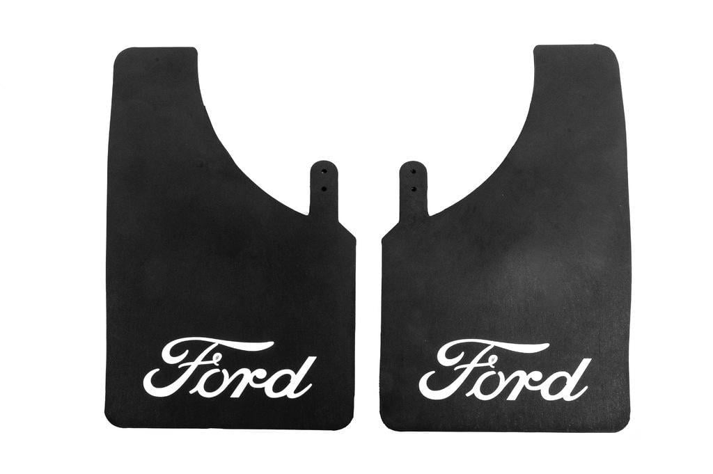 Брызговики Polytep для Ford резина Черный 230х375 мм 2 шт. (131460)