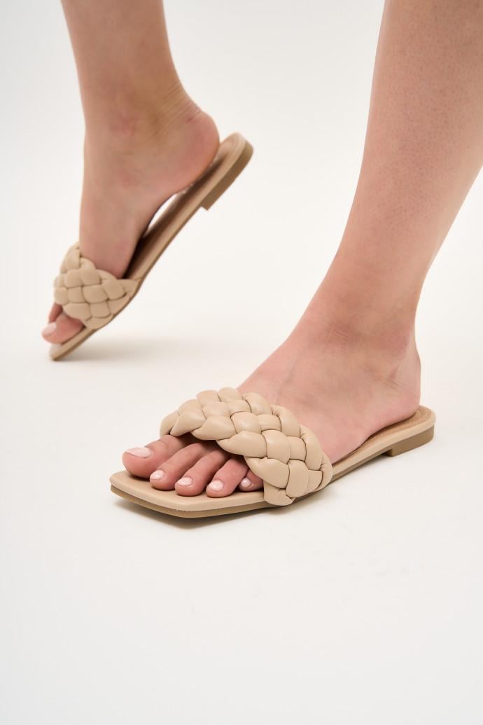 Шлепанцы женские SOPRA р. 40 Бежевый (168965)