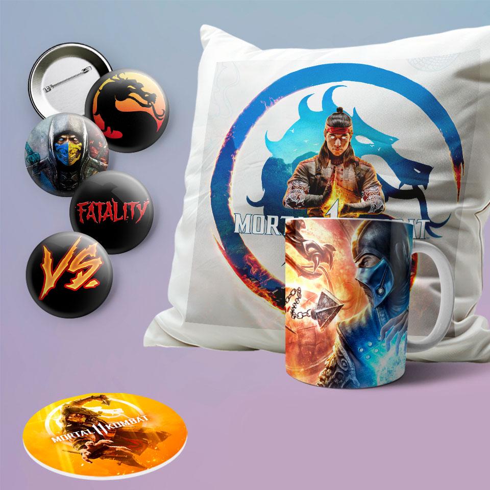 Подарочный набор игровой бокс Mortal Kombat (168)