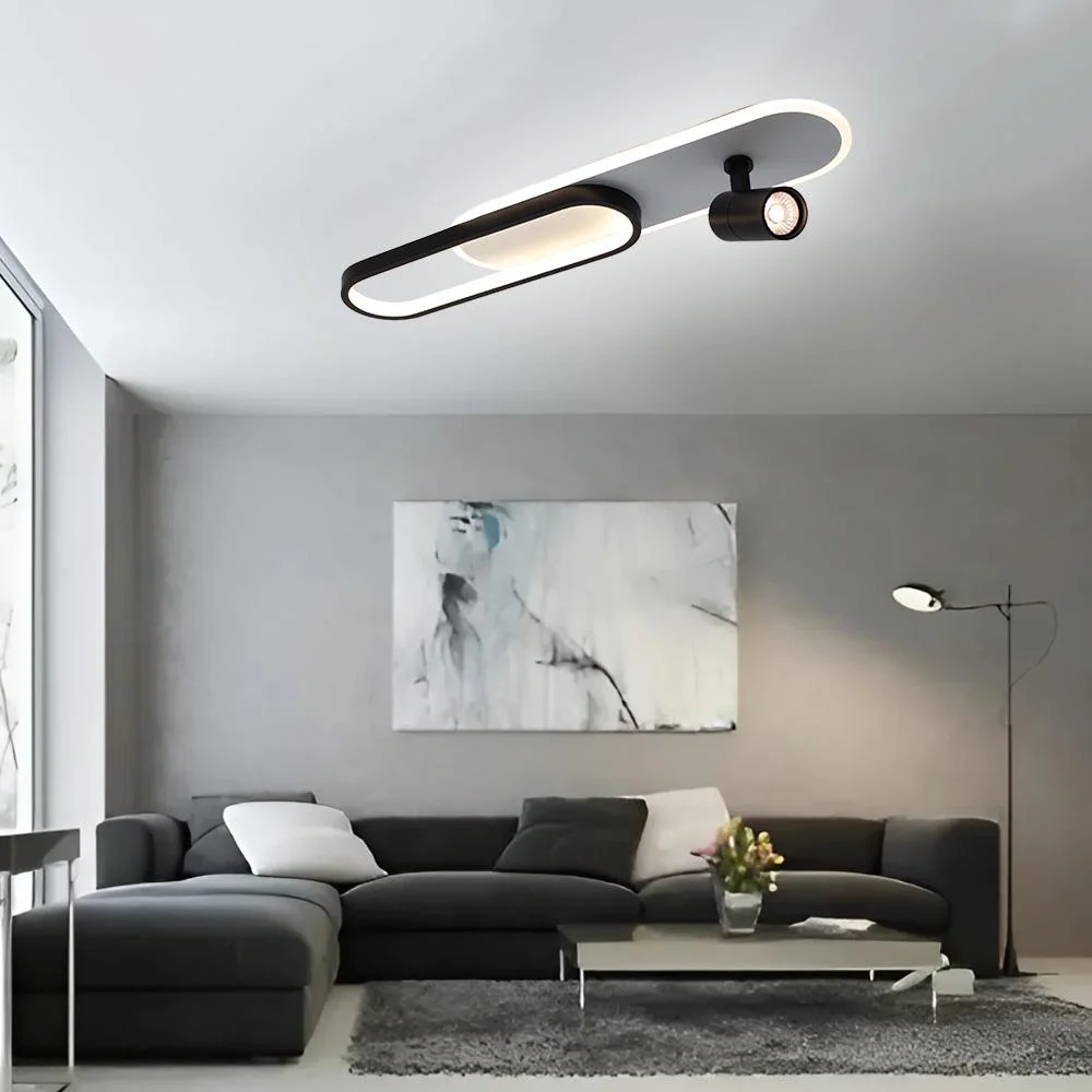 Люстра ESLLSE EDINBURGH с пультом 42 и 3W LR 600х130х130 мм Черно-белый (10547) - фото 4 Люстра ESLLSE EDINBURGH с пультом 42 и 3W LR 600х130х130 мм Черно-белый (10547) - фото 4