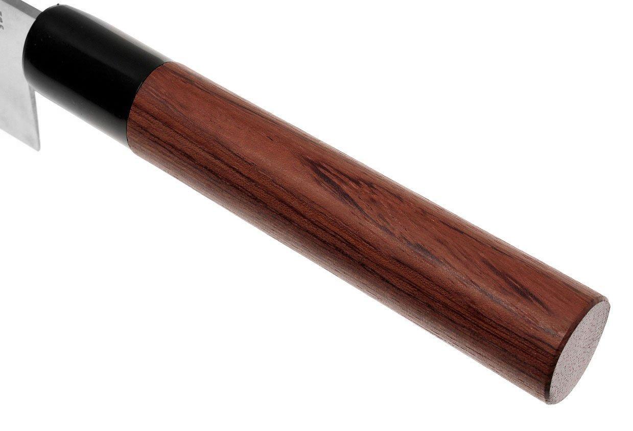 Нож кухонный KAI Seki Magoroku Redwood Сантоку 170 мм (MGR-0170S) - фото 5 Нож кухонный KAI Seki Magoroku Redwood Сантоку 170 мм (MGR-0170S) - фото 5