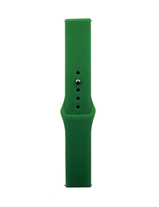 Ремешок силиконовый BeWatch для смарт часов 20 мм универсальный Зеленый (1010306) - фото 3 Ремешок силиконовый BeWatch для смарт часов 20 мм универсальный Зеленый (1010306) - фото 3