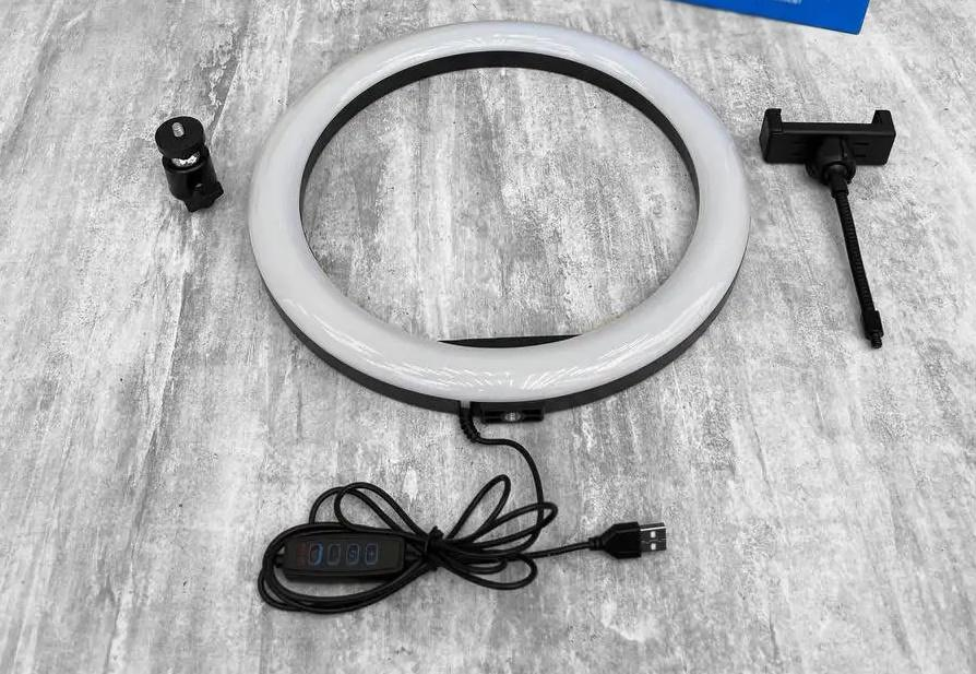 Лампа кольцевая RGB-LJJ-30 Ring Fill Light 30 см (14104584) - фото 2