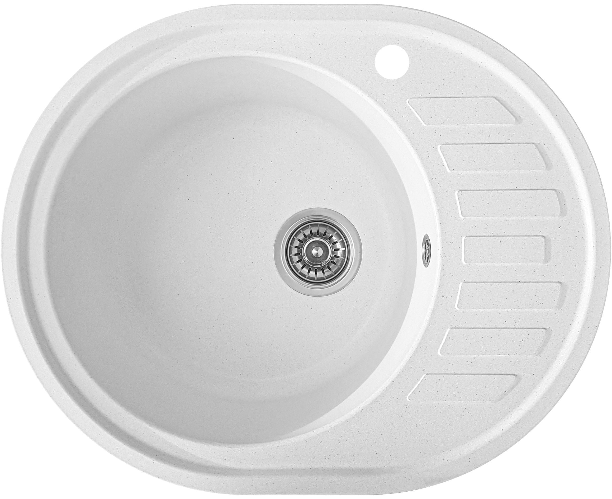 Мойка кухонная Valetti 23R 620x500 мм Белый