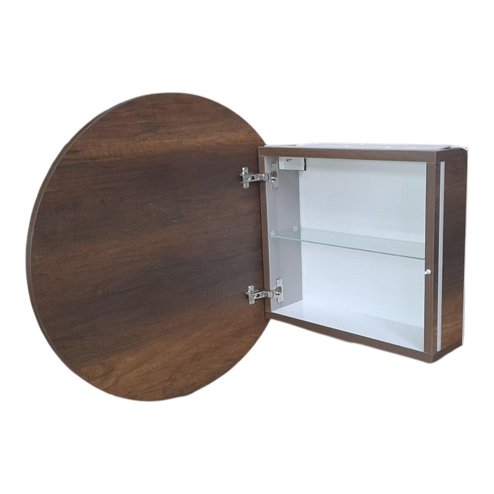 Зеркальный шкаф для ванной комнаты Plastic У-5 Лами 4550 velur (2387) - фото 3 Зеркальный шкаф для ванной комнаты Plastic У-5 Лами 4550 velur (2387) - фото 3