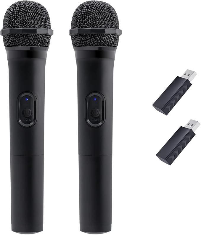 Мікрофон бездротовий ігровий Mcbazel USB сумісний з ПК/Xbox Series X/S/PS5/Switch OLED 2 шт.