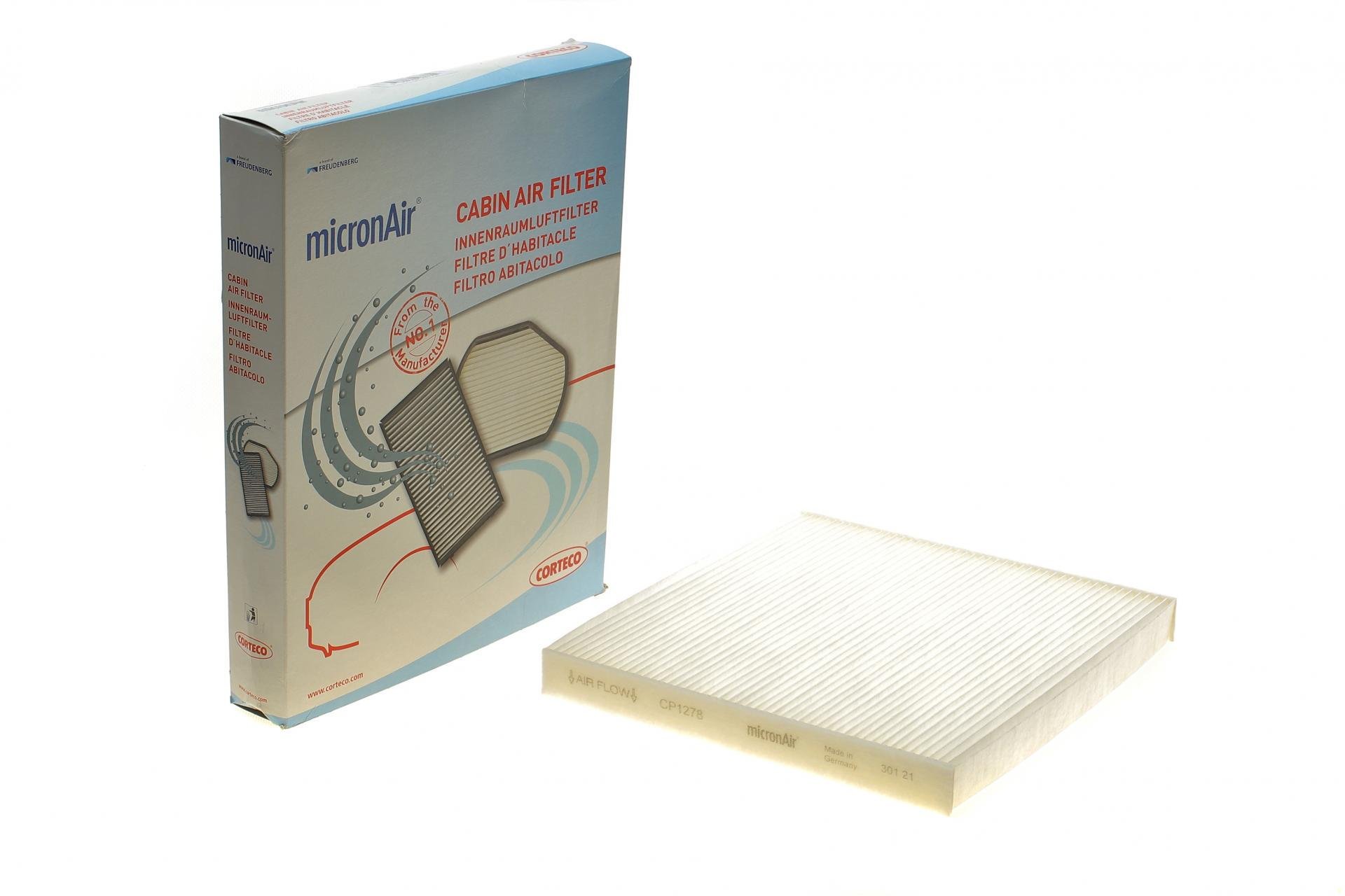 Фильтр салона CORTECO для Fiat Ducato/Citroen Jumper/Peugeot Boxer 06- (80000815)