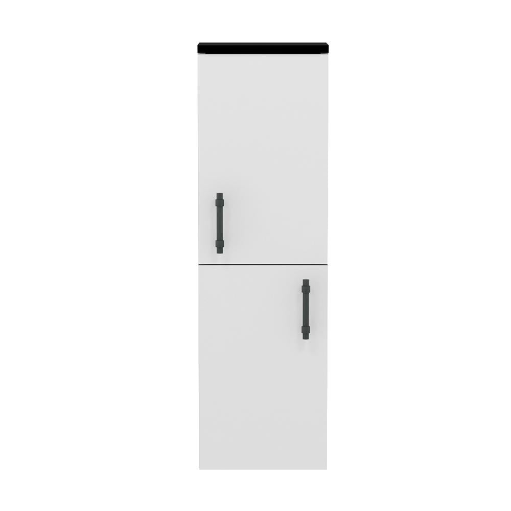 Пенал підвісний Imprese Black EDGE 99х30х20 см Білий (ANT-81847)