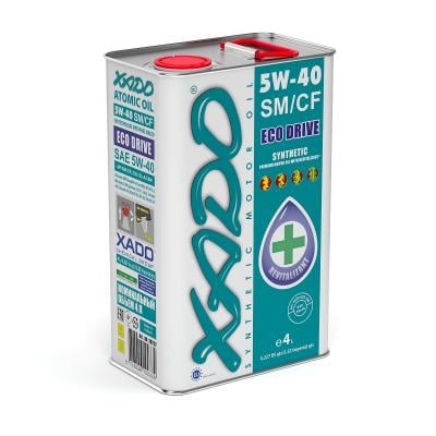 Олива моторна синтетична XADO Atomic Oil 5W-40 SM/CF 4 л