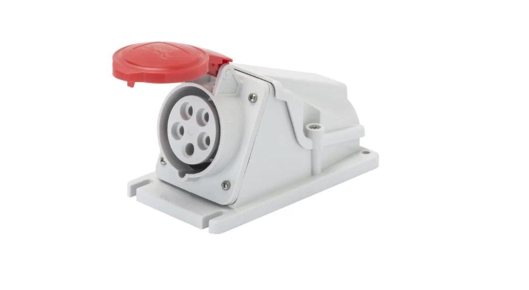 Розетка силовая стационарная Gewiss 115 3P+N+T 16А IP44 (38338082)