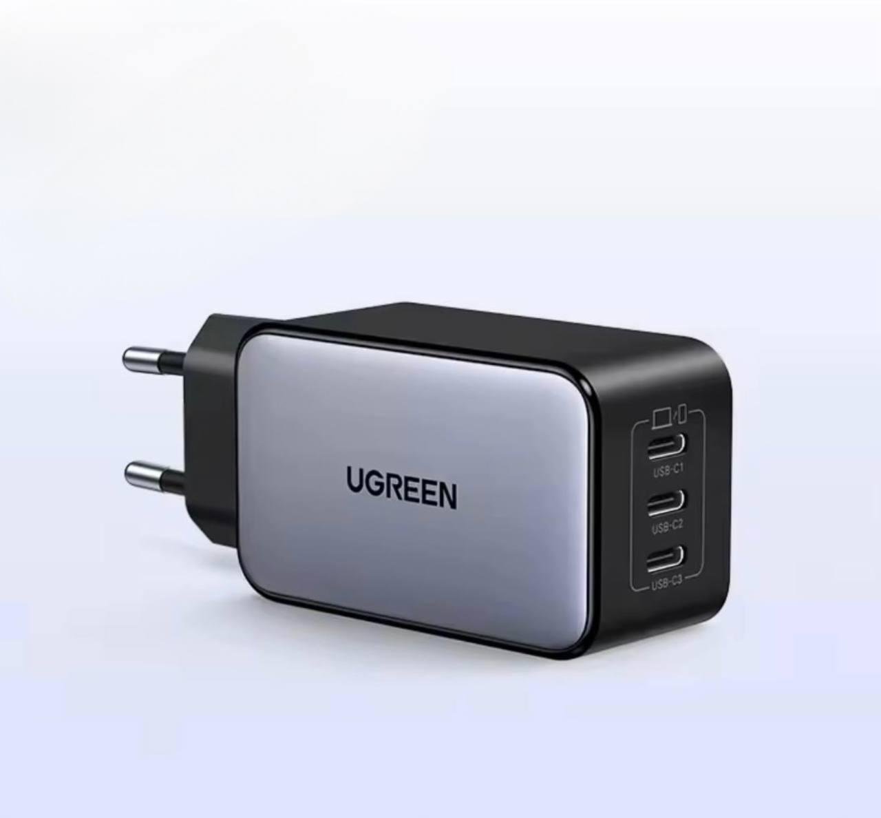 Зарядное устройство UGREEN X556 65W GaNInfinity Fast Charger для MacBook Pro/Air/iPhone/16/15/14/13/iPad Pro (2671342064)