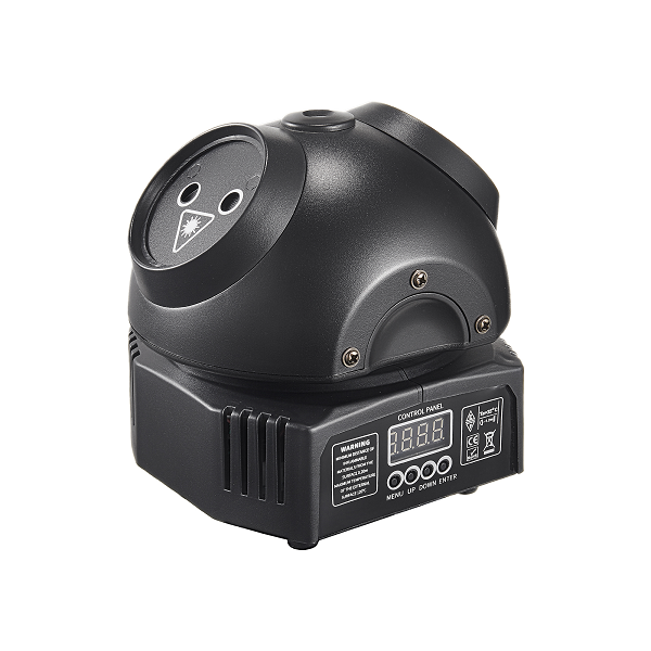 Диско-проектор лазерный Energolux DJ-705J LED 3-х цветной лазер RGB 360° (DMX512)