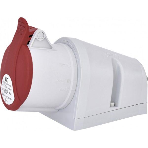 Розетка ETI 3Р+PЕ+N 32А 380В IP44 ES-3253