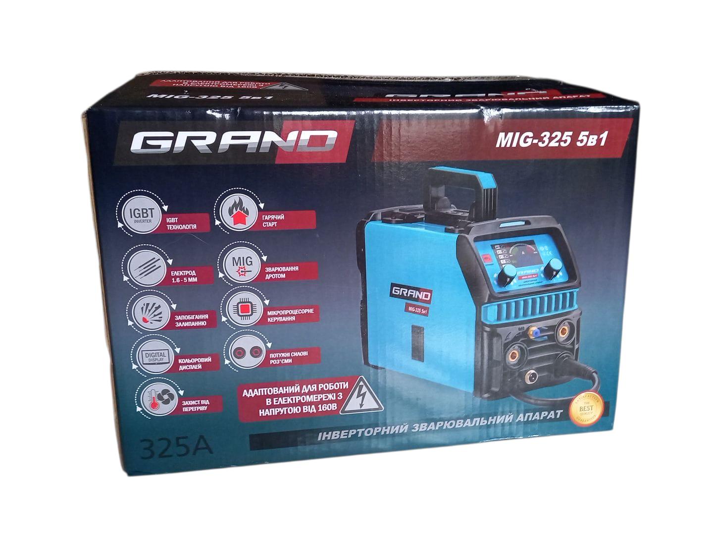 Сварочный полуавтомат Grand MIG-325 (29889335) - фото 2