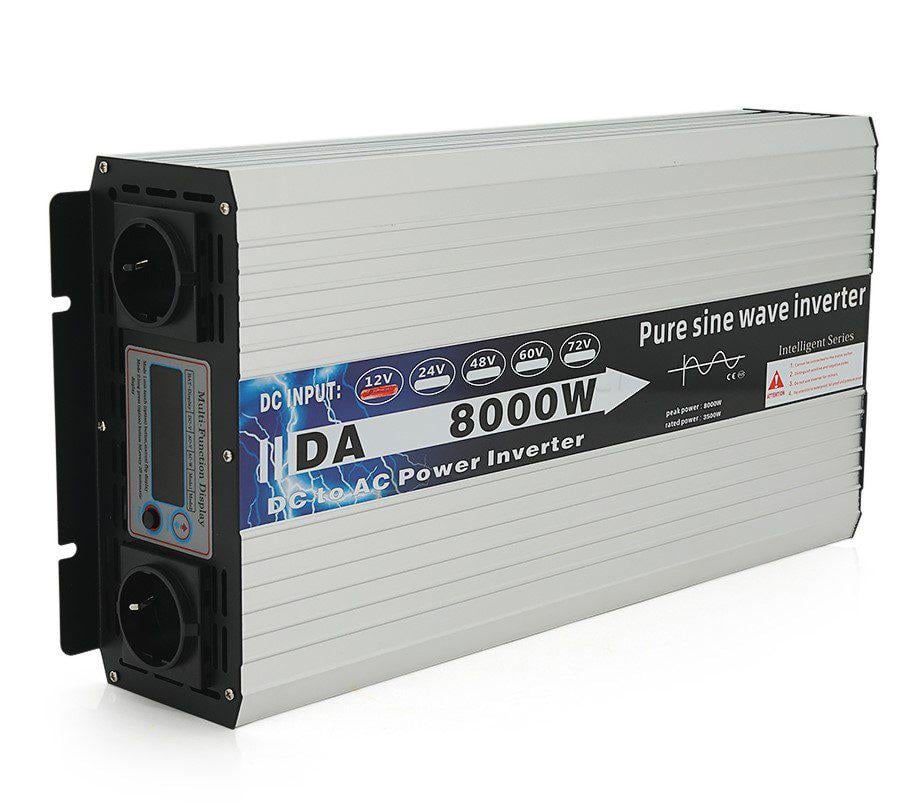 Инвертор напряжения VOLTRONIC DA8000Q 12/220V 4000 Вт с правильной синусоидой (57079) - фото 1 Инвертор напряжения VOLTRONIC DA8000Q 12/220V 4000 Вт с правильной синусоидой (57079) - фото 1