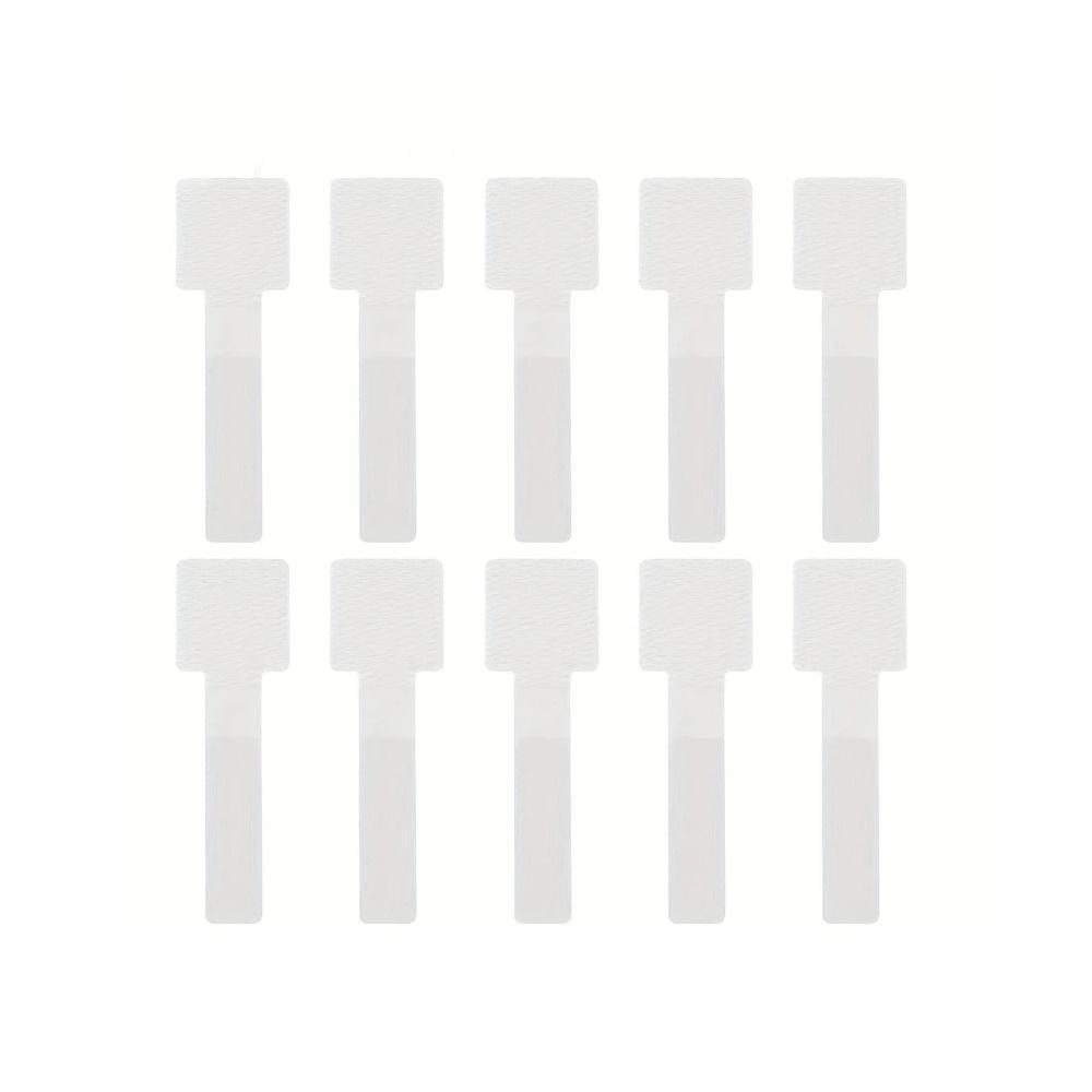 Набор самоклеящихся липучек для фиксации кабелей 10 шт. Белый (3000003966) Набор самоклеящихся липучек для фиксации кабелей 10 шт. Белый (3000003966)